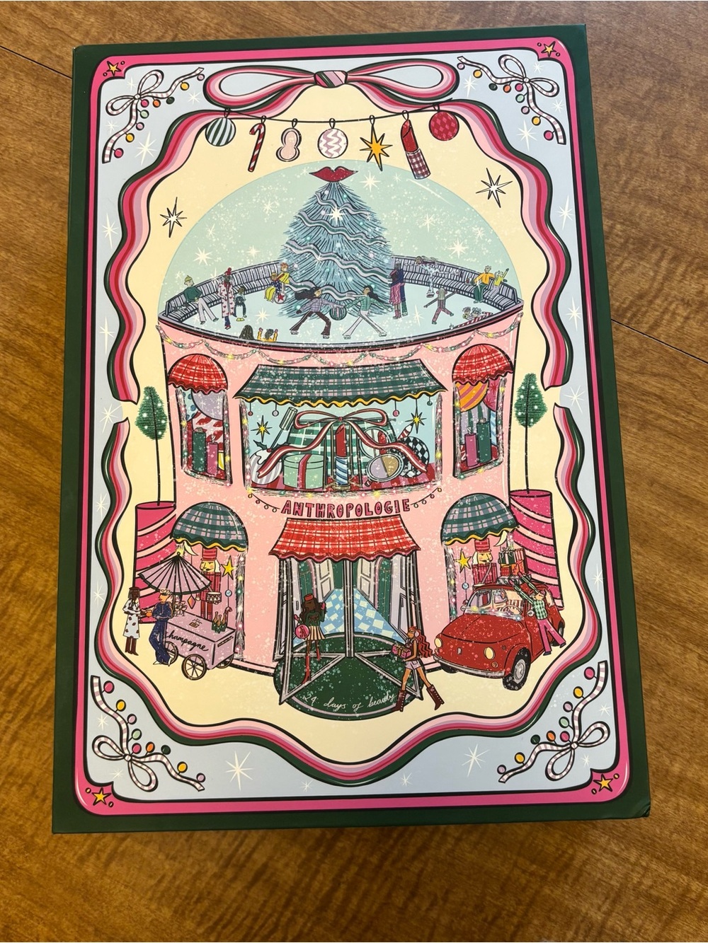 Anthropologie 24 Days of Beauty Advent Calendar 2025 EMPTY